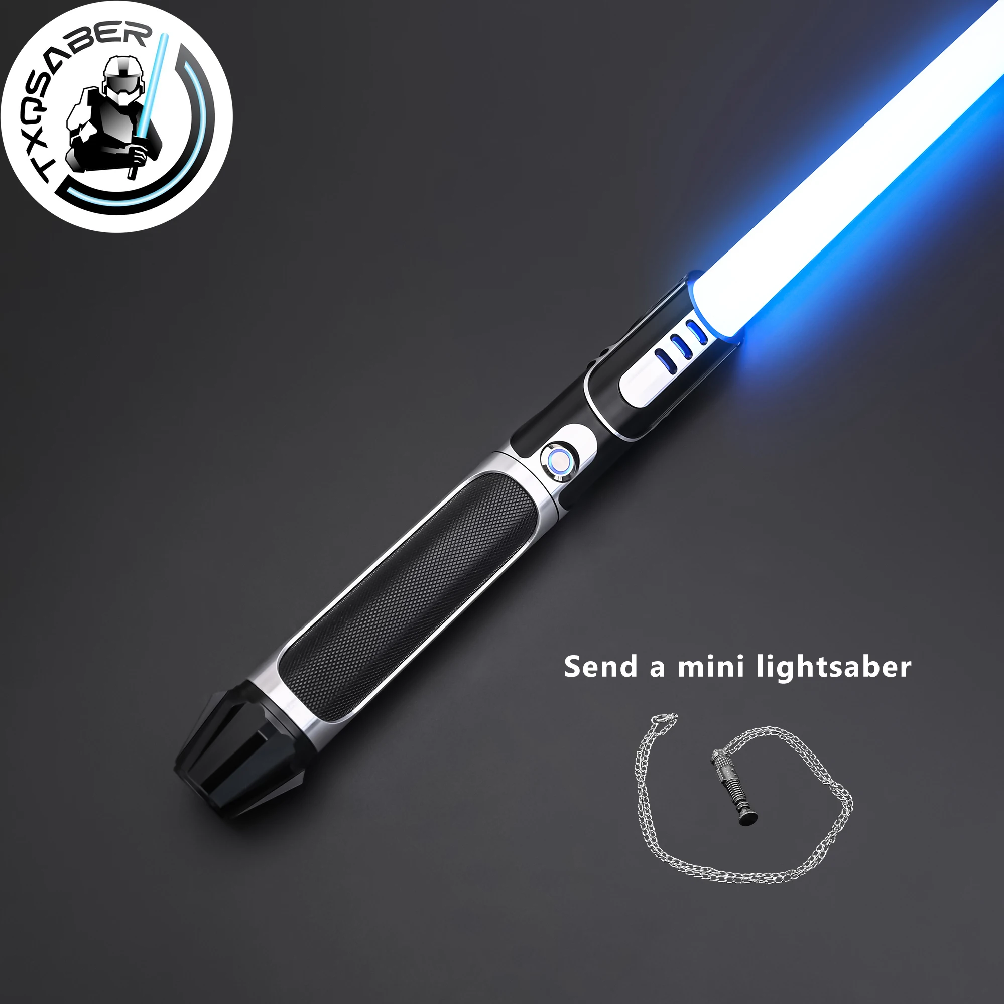 Световой меч TXQSABER SDRGB Pixel с металлической рукоятью E14, для тяжелых дуэлей, с плавным движением, игрушка-бластер для взрослых и косплея
Световой меч TXQSABER SDRGB Pixel с металлической рукоятью E14, для тяжелых дуэлей, с плавным движением, игрушка-бластер для взрослых и косплея