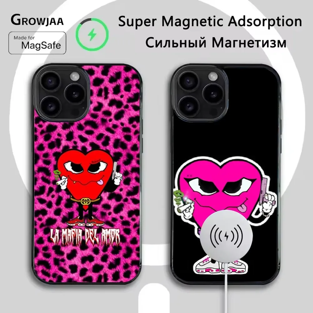 La Mafia Del Amor Phone Case For iPhone 16e,16,15,14,13,12,11,Plus,Pro,Max,Mini Magsafe Magnetic Wireless Charging
La Mafia Del Amor Phone Case For iPhone 16e,16,15,14,13,12,11,Plus,Pro,Max,Mini Magsafe Magnetic Wireless Charging