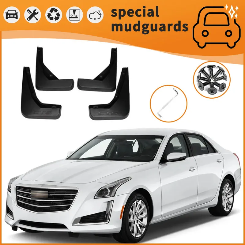 Suitable for 14-18 Cadillac CTS fender car tire anti-splash mudguard
Suitable for 14-18 Cadillac CTS fender car tire anti-splash mudguard