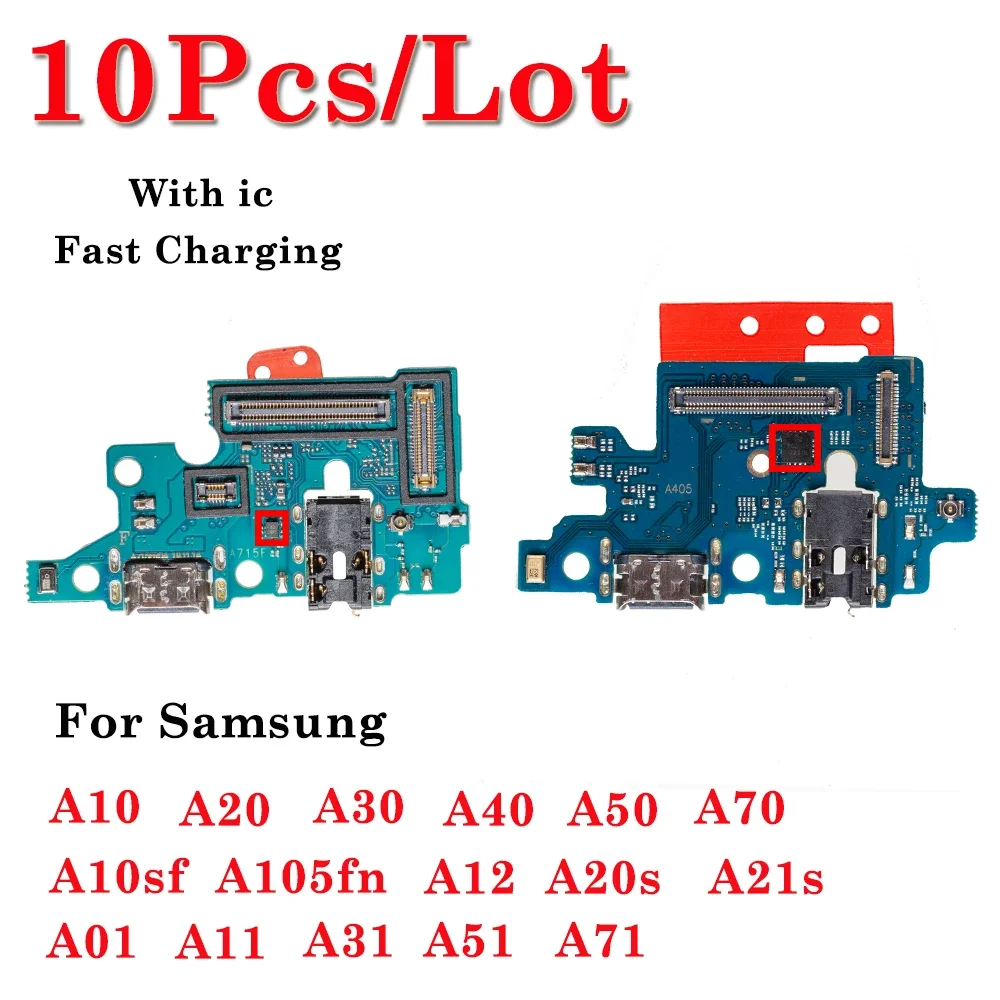 Pop 10Pcs USB Dock Connector Charger Board Charging Port Flex For Samsung A20S A21S A01 A10 A20 A30 A40 A50 A70 A11 A12 A31 A51
Pop 10Pcs USB Dock Connector Charger Board Charging Port Flex For Samsung A20S A21S A01 A10 A20 A30 A40 A50 A70 A11 A12 A31 A51