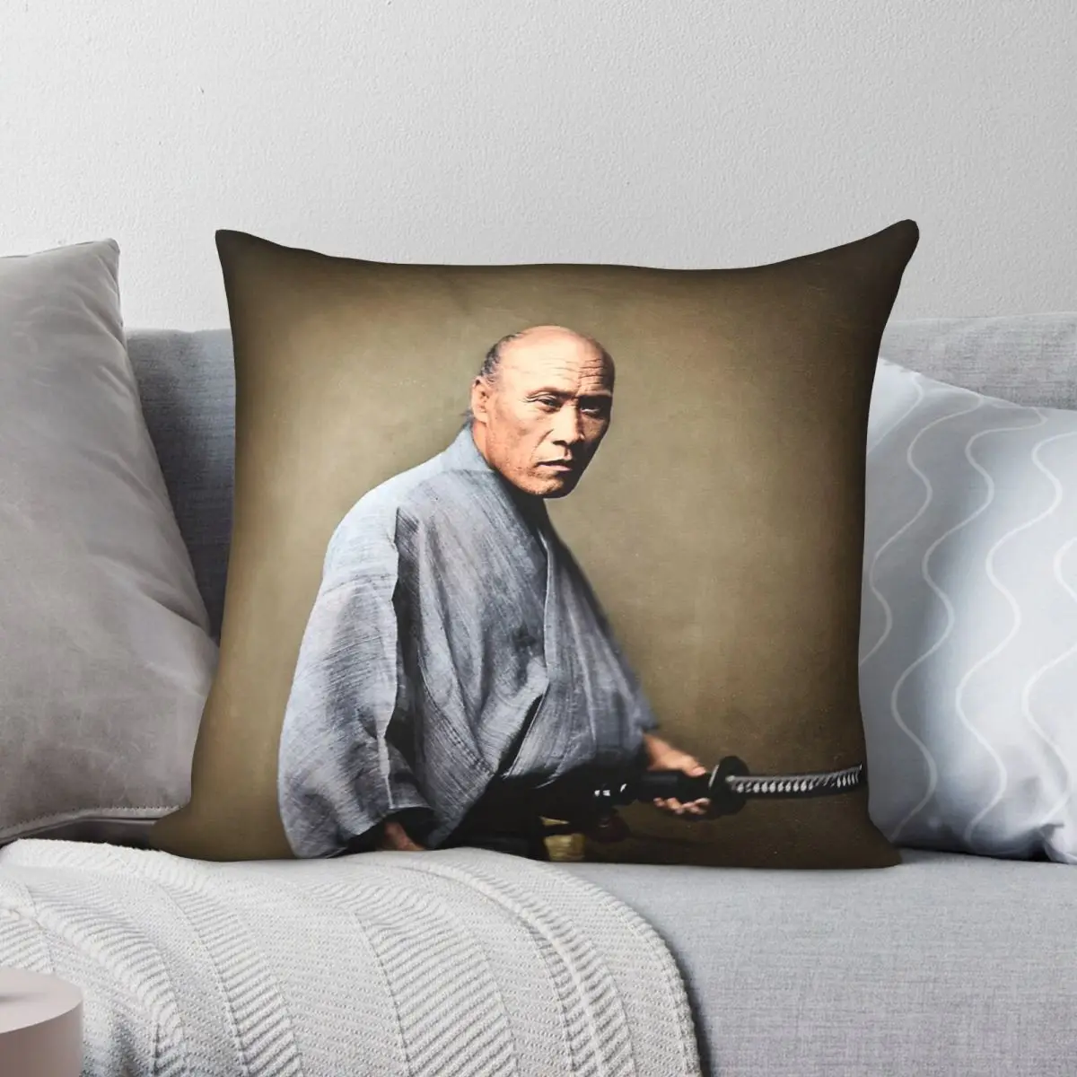 Yokohama Samurai Sword Japan Square Pillowcase Polyester Linen Velvet Pattern Zip Decor Pillow Case Home Cushion Cover
Yokohama Samurai Sword Japan Square Pillowcase Polyester Linen Velvet Pattern Zip Decor Pillow Case Home Cushion Cover