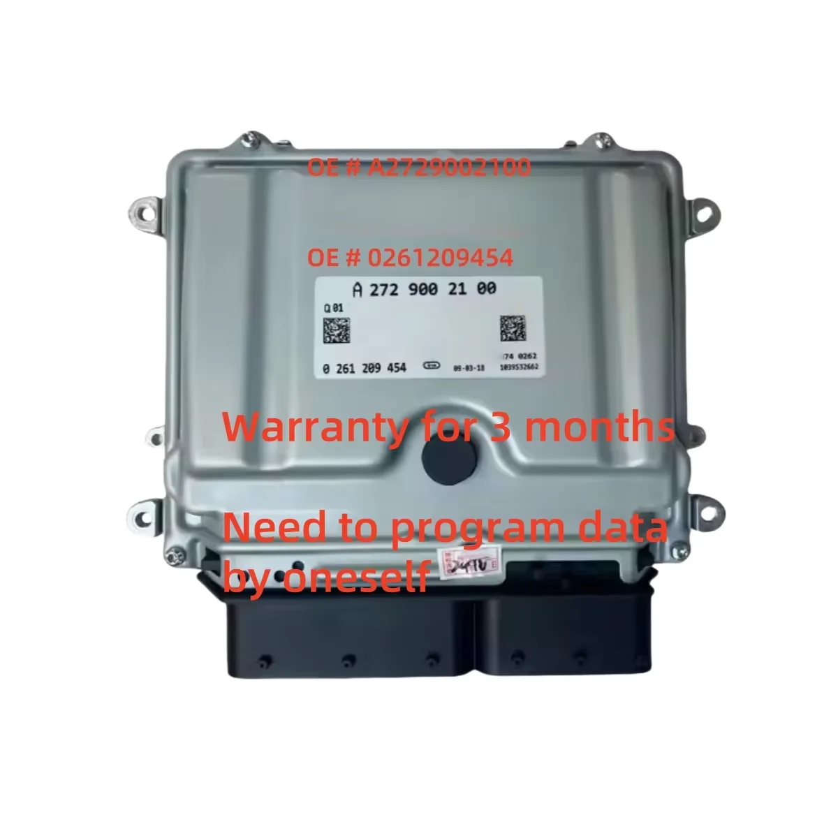 High quality A2729002100 0261209454 Engine Control Units Module ECU ECM For Mercedes-Benz
High quality A2729002100 0261209454 Engine Control Units Module ECU ECM For Mercedes-Benz