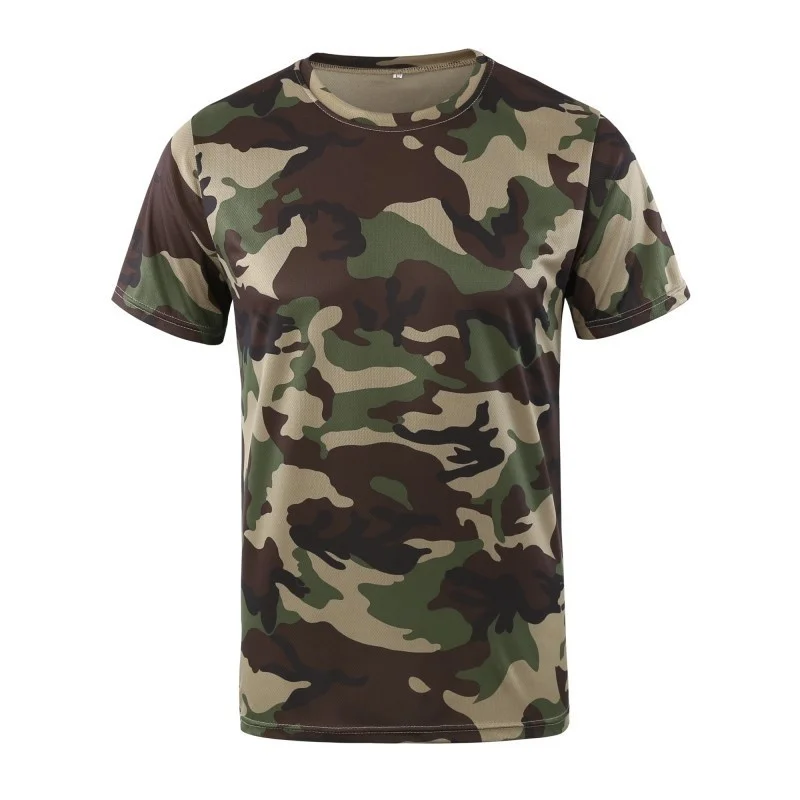 Summer Outdoor O-Neck Quick Drying Camouflage T Shirt Sports Cycling Men Women Tops Tactical Training CS Fishing Hunting Camisa
Summer Outdoor O-Neck Quick Drying Camouflage T Shirt Sports Cycling Men Women Tops Tactical Training CS Fishing Hunting Camisa