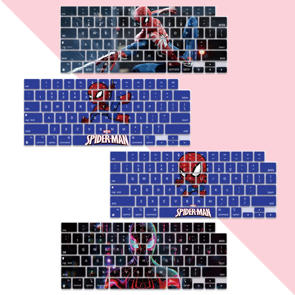 Anime Spiders-man US Layout Soft Silicone Keyboard Cover for Macbook pro 14 M2 M3 A2442 A2485 A2779 A2780 A2991 Air M2 M3 A2681
Anime Spiders-man US Layout Soft Silicone Keyboard Cover for Macbook pro 14 M2 M3 A2442 A2485 A2779 A2780 A2991 Air M2 M3 A2681