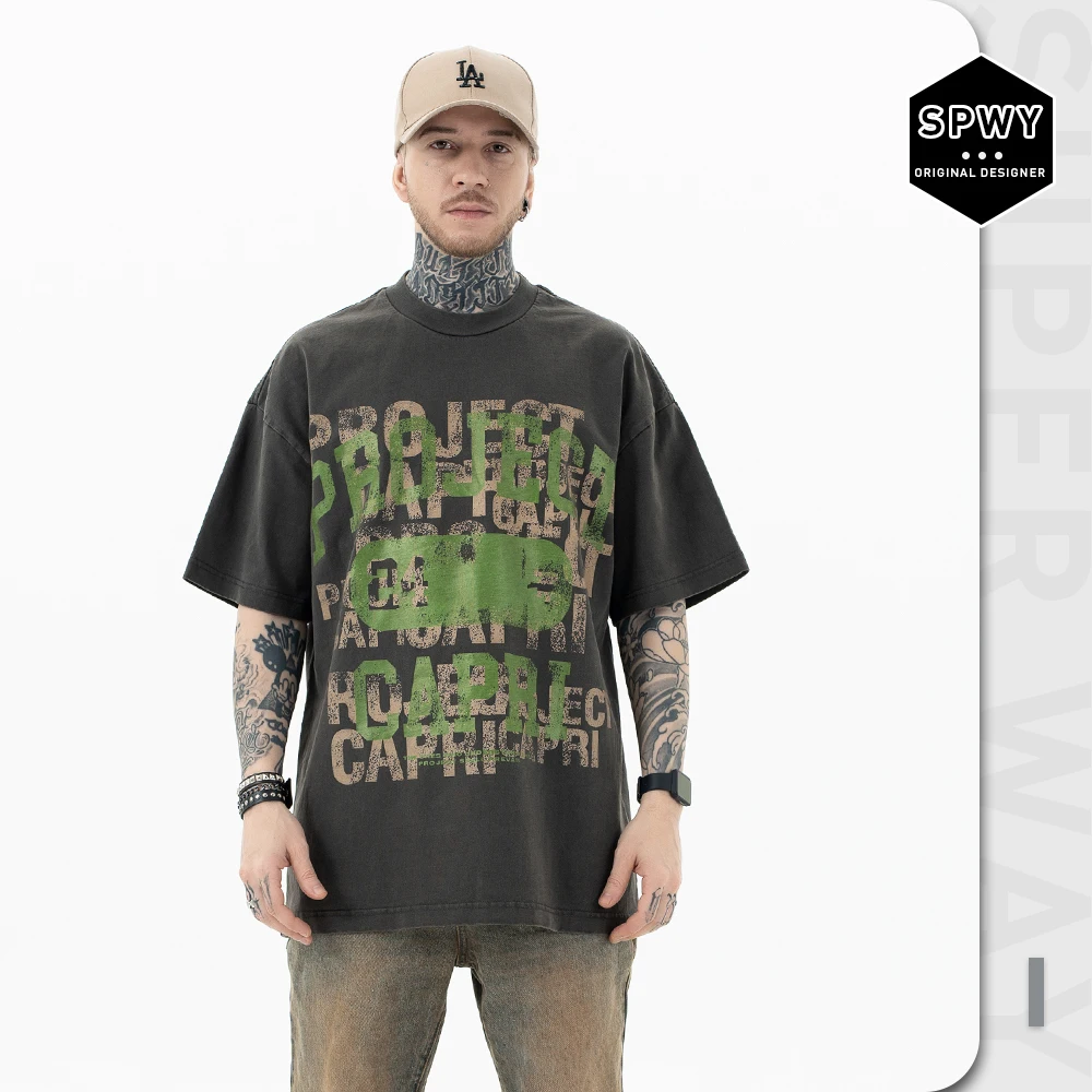 Superway Original Design Letter Printed Retro Men's T-Shirts Short Sleeves Summer Oversized Tops Casual High Street Vintage Tees
Superway Original Design Letter Printed Retro Men's T-Shirts Short Sleeves Summer Oversized Tops Casual High Street Vintage Tees