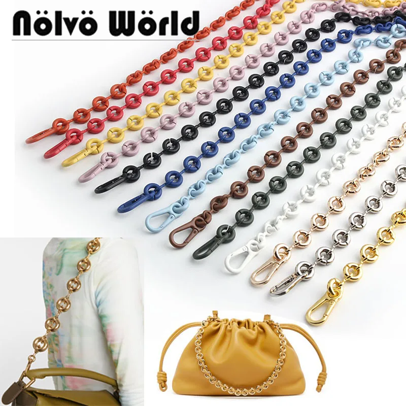 1/2/5pcs Doughnut bag decoration metal chain fashion durable for puffer bag metal painted chain accessories donut chain replace
1/2/5pcs Doughnut bag decoration metal chain fashion durable for puffer bag metal painted chain accessories donut chain replace