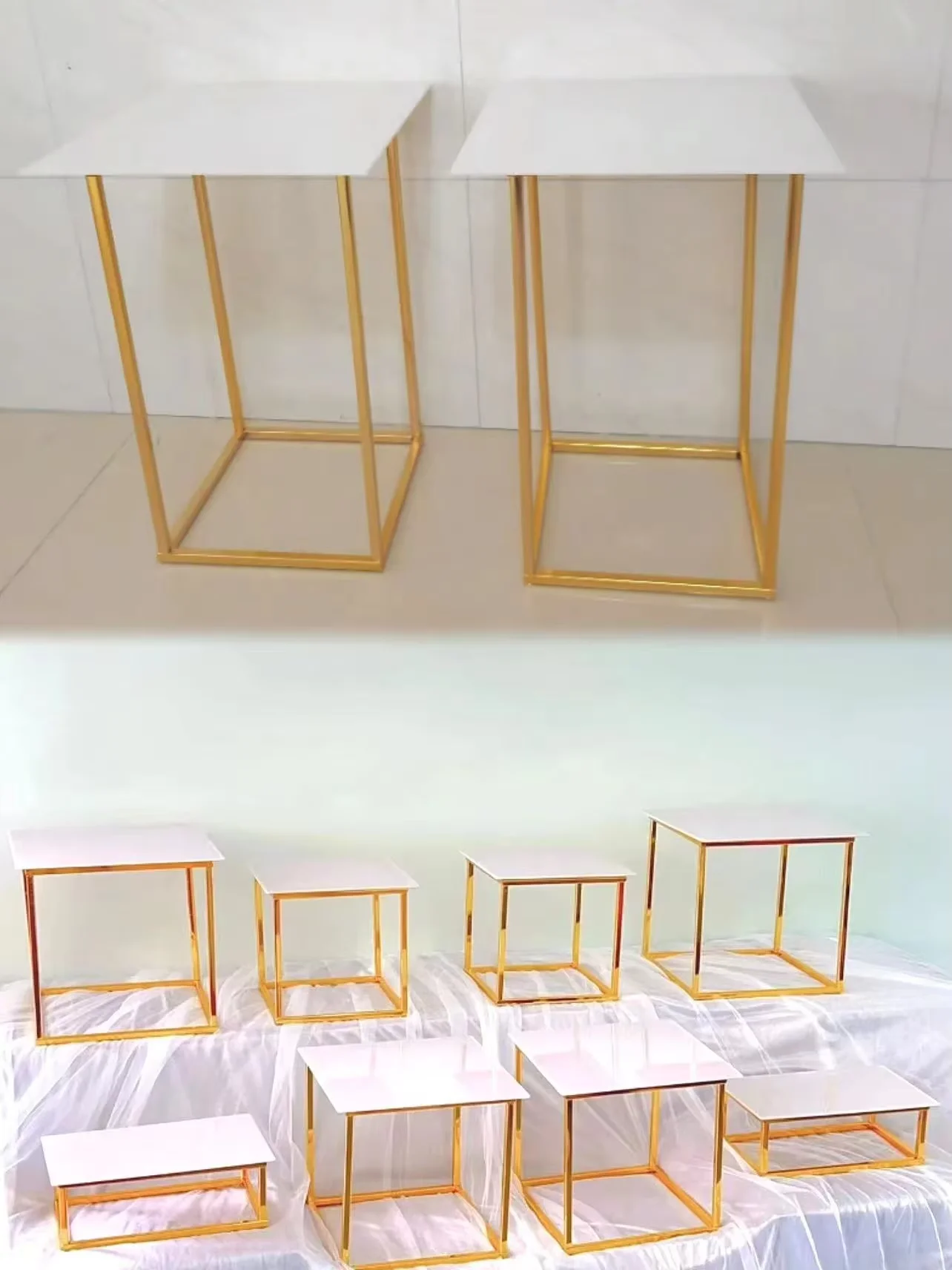 10 stands 10 trays Wedding Cake Drinking Foods Bread Candy Flower Dessert Table Cookie Stand Buffet Banquet Tea Break Holder
10 stands 10 trays Wedding Cake Drinking Foods Bread Candy Flower Dessert Table Cookie Stand Buffet Banquet Tea Break Holder