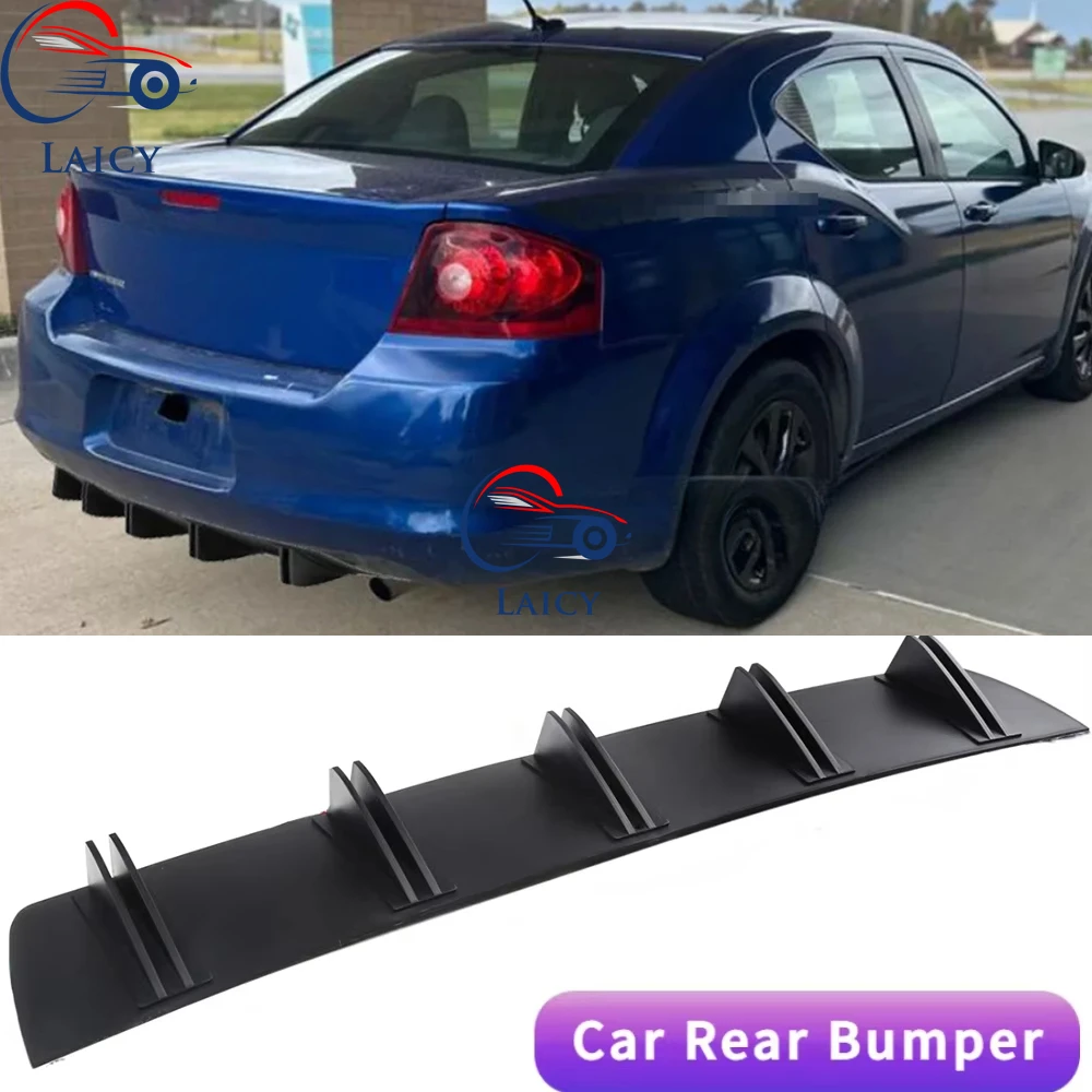 LAICY For D0dge Avenger 2008-2014 Car Rear Diffuser Shark Fins Bumper Splitter Chin Spoiler Lip Black Shunt Rear Bumper Lip
LAICY For D0dge Avenger 2008-2014 Car Rear Diffuser Shark Fins Bumper Splitter Chin Spoiler Lip Black Shunt Rear Bumper Lip