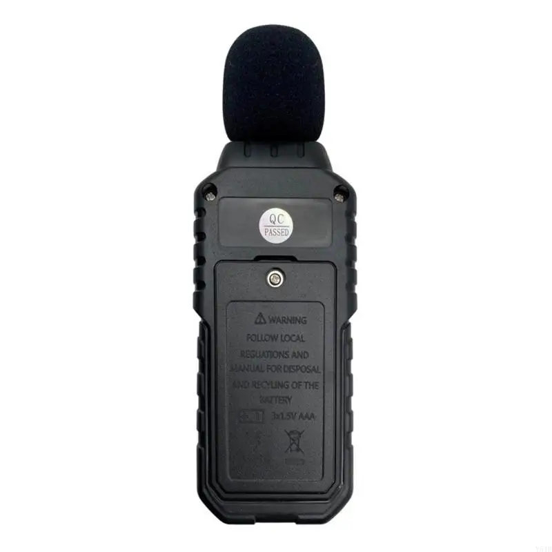 Y51B Digital Sound Level Meter Noise Tester Sound Detector Decible-Monitor 30-130dB Audio-Measuring Instrument Alarm Decibel
Y51B Digital Sound Level Meter Noise Tester Sound Detector Decible-Monitor 30-130dB Audio-Measuring Instrument Alarm Decibel