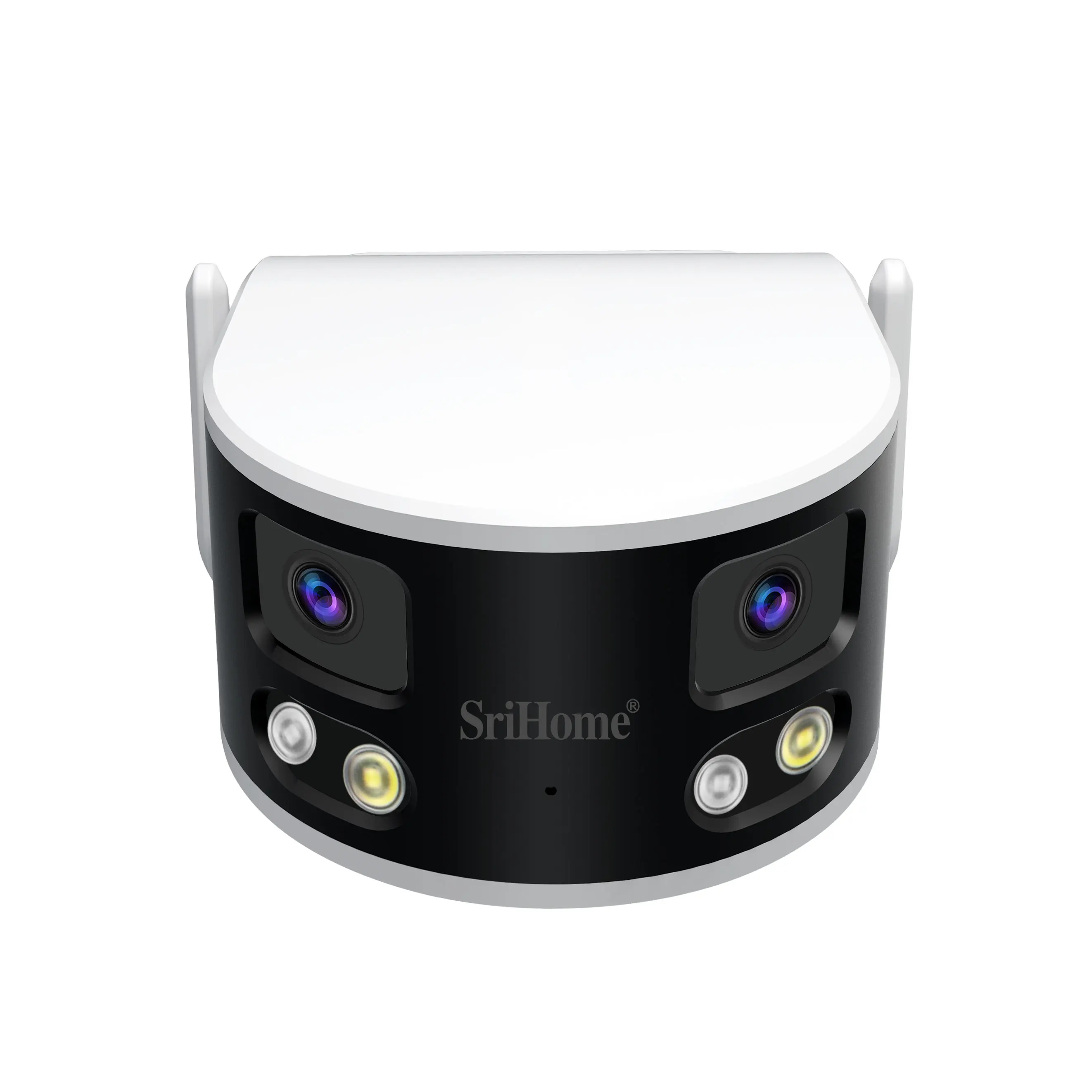 Srihome SH070 4MP 2K UHD 180-градусный панорамный вид с двумя объективами 2,4G и 5G IP-камера полноцветный AI гуманоидный монитор CTV
Srihome SH070 4MP 2K UHD 180-градусный панорамный вид с двумя объективами 2,4G и 5G IP-камера полноцветный AI гуманоидный монитор CTV