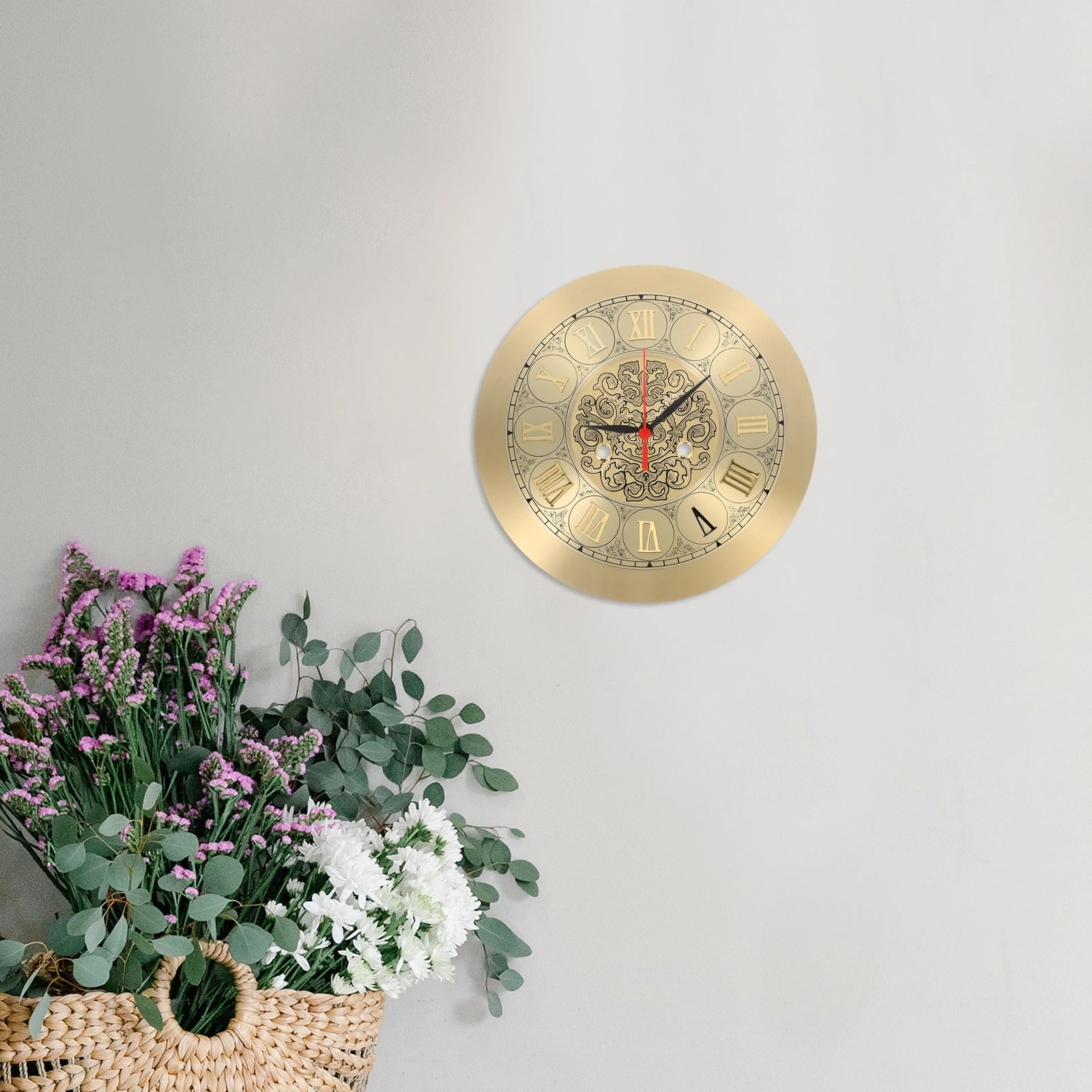 Clock Dial Face Accessories Vintage for Crafts Metal Replacement Wall Making Kit
Clock Dial Face Accessories Vintage for Crafts Metal Replacement Wall Making Kit