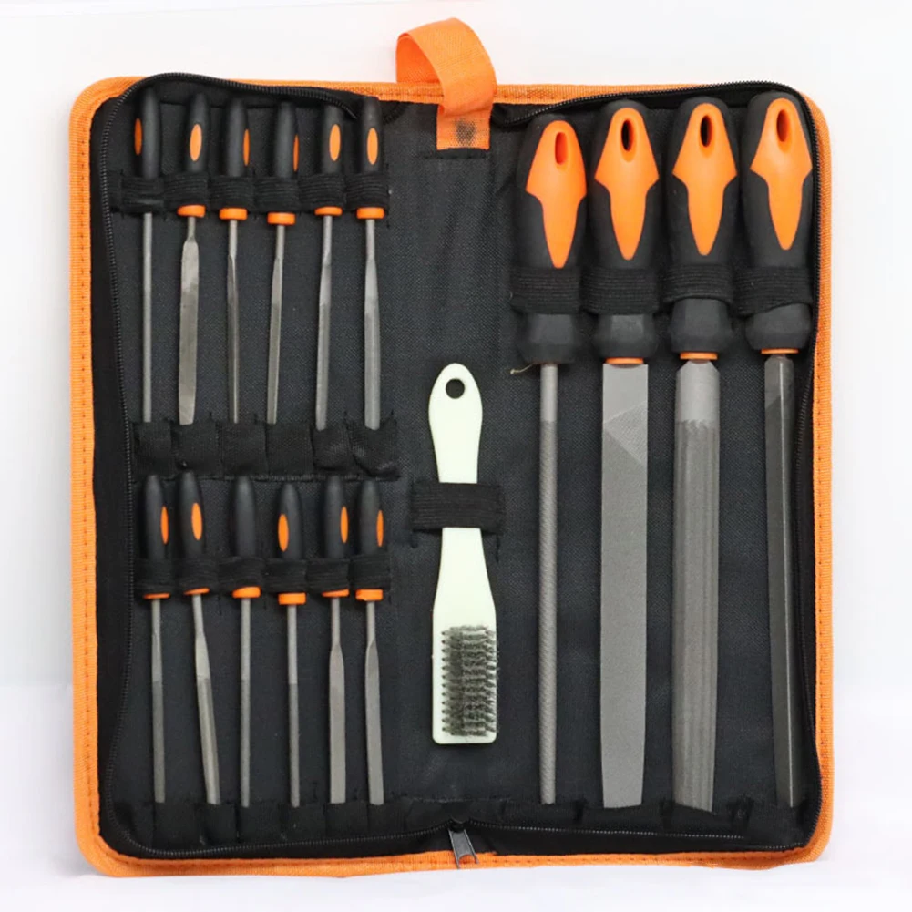 16/17/18/19/20pcs Metal Needle File Set Files With Brush Steel Files Wood Handle Rasp File Tool For Wood Plastic Model Metalwork
16/17/18/19/20pcs Metal Needle File Set Files With Brush Steel Files Wood Handle Rasp File Tool For Wood Plastic Model Metalwork
