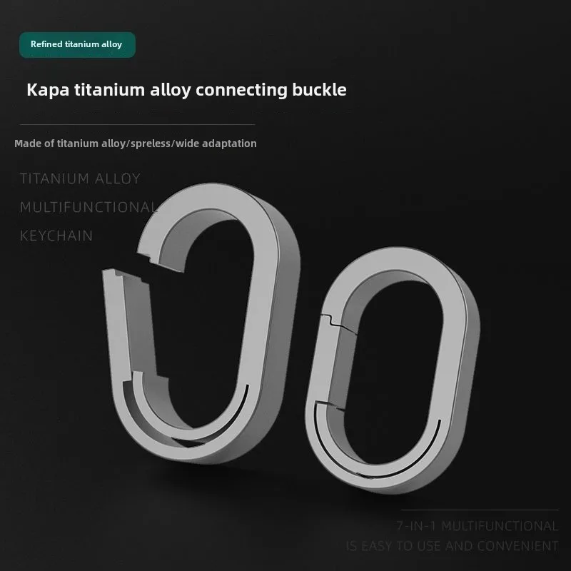 Titanium alloy keychain connecting ring mini key ring hanging key pendant tool car key ring edcacaccessories
Titanium alloy keychain connecting ring mini key ring hanging key pendant tool car key ring edcacaccessories