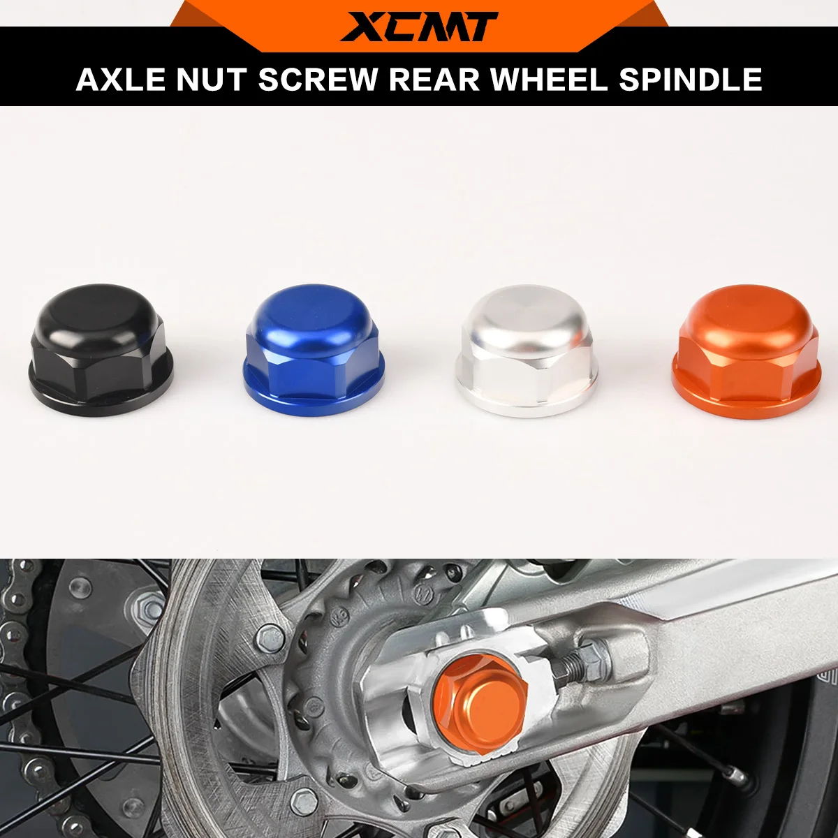 M22xP1.5 Rear Wheel Spindle Axle Nut Screw For KTM 2023-2024 XC SX XCF SXF EXC EXCF XCW 125-500 Motorcycle Parts
M22xP1.5 Rear Wheel Spindle Axle Nut Screw For KTM 2023-2024 XC SX XCF SXF EXC EXCF XCW 125-500 Motorcycle Parts