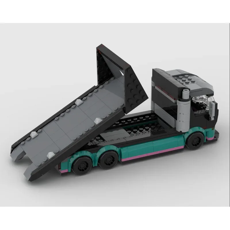 MOC-214847City новый автомобиль, транспортный грузовик, модель строительного блока, 337 деталей, игрушечный подарок для мальчиков и детей на день рождения и Рождество
MOC-214847City новый автомобиль, транспортный грузовик, модель строительного блока, 337 деталей, игрушечный подарок для мальчиков и детей на день рождения и Рождество