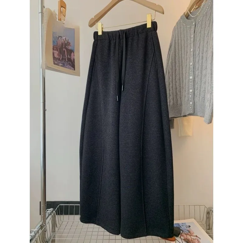 Брюки свободного кроя с широкими штанинами и подкладкой, в американском стиле, для мужчин и женщин, осенне-зимние, универсальные, с высокой талией...
Брюки свободного кроя с широкими штанинами и подкладкой, в американском стиле, для мужчин и женщин, осенне-зимние, универсальные, с высокой талией...