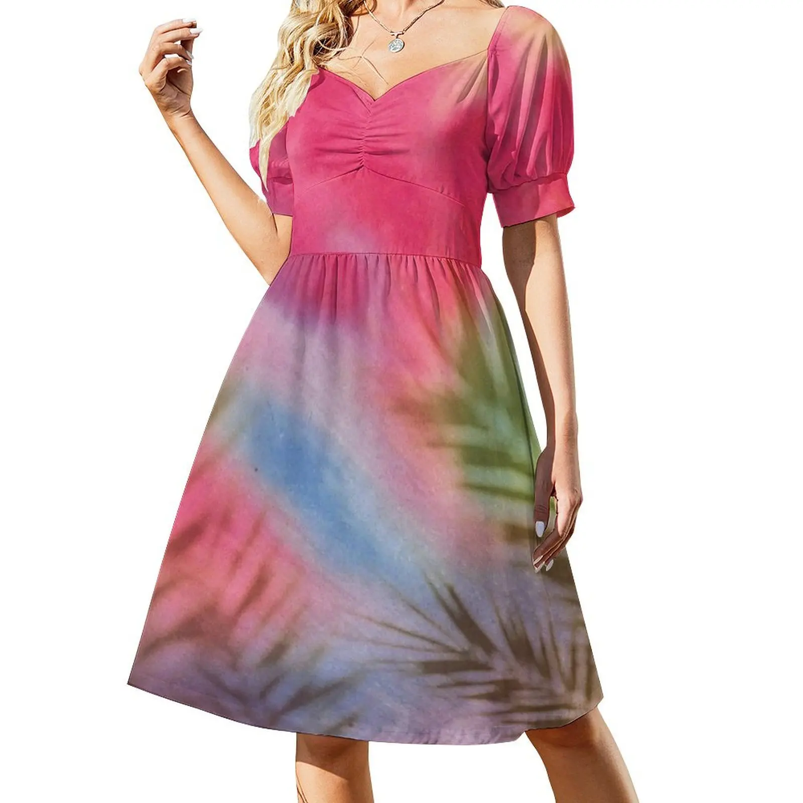 Flower Flare Short-Sleeved Dress Woman clothing birthday dress summer dress korean women purple
Flower Flare Short-Sleeved Dress Woman clothing birthday dress summer dress korean women purple