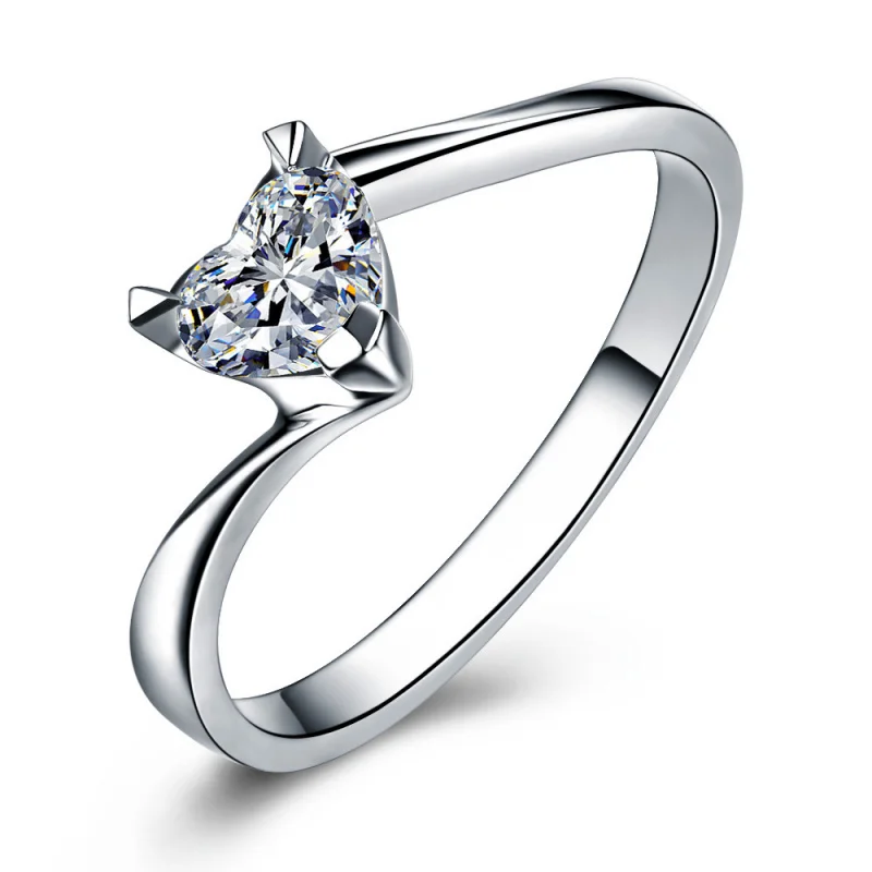 925 Silver Plated European and American Fashion Versatile Jewelry Classic Carat Inlaid Diamond Rose Heart-Shaped Ring Wholesale
925 Silver Plated European and American Fashion Versatile Jewelry Classic Carat Inlaid Diamond Rose Heart-Shaped Ring Wholesale