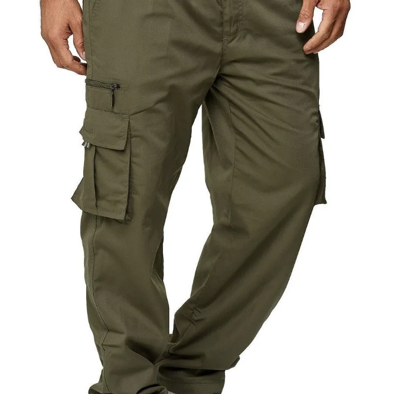 2025 Men's Casual Multi-pocket Loose Straight Work Trousers Fashion Trendy Versatile Casual Pants 
2025 Men's Casual Multi-pocket Loose Straight Work Trousers Fashion Trendy Versatile Casual Pants