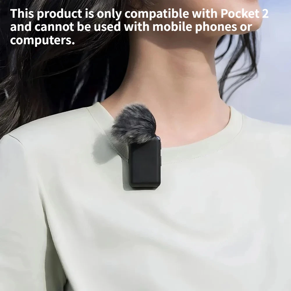 Original for Pocket 2 Wireless Mic Transmitter + Windscreen (Black) 95% NEW Used
Original for Pocket 2 Wireless Mic Transmitter + Windscreen (Black) 95% NEW Used