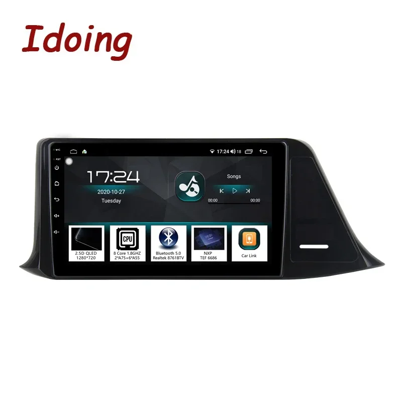Idoing 9 "Android автомобильный мультимедийный плеер для Toyota C-HR CHR RHD LHD 2016-2020 навигация GPS навигация радио видео головное устройство
Idoing 9 "Android автомобильный мультимедийный плеер для Toyota C-HR CHR RHD LHD 2016-2020 навигация GPS навигация радио видео головное устройство