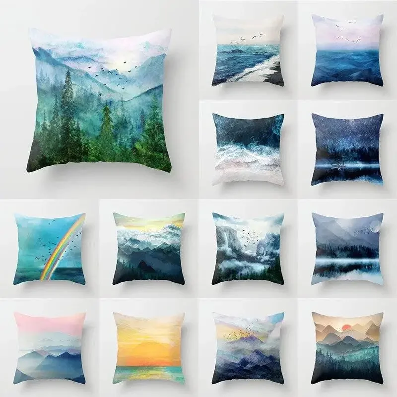 Abstract Watercolor Blue Ocean Mountain Printed Square Pillowslip Polyester Cushion Cover Pillowcase Living Room Home Decor
Abstract Watercolor Blue Ocean Mountain Printed Square Pillowslip Polyester Cushion Cover Pillowcase Living Room Home Decor