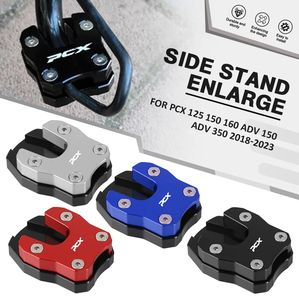 For Honda PCX 125 150 160 ADV 150 ADV 350 2018-2023 Motorcycle Side Stand Extension Kit Foot Pedal Assistant Tool Support Part
For Honda PCX 125 150 160 ADV 150 ADV 350 2018-2023 Motorcycle Side Stand Extension Kit Foot Pedal Assistant Tool Support Part