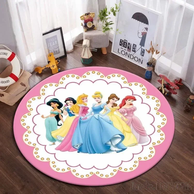 Cartoon Princess Round Rug Carpet Anime 80cm Chair Non-slip Floor Mat Crawling Game for Kids Living Room Decor
Cartoon Princess Round Rug Carpet Anime 80cm Chair Non-slip Floor Mat Crawling Game for Kids Living Room Decor