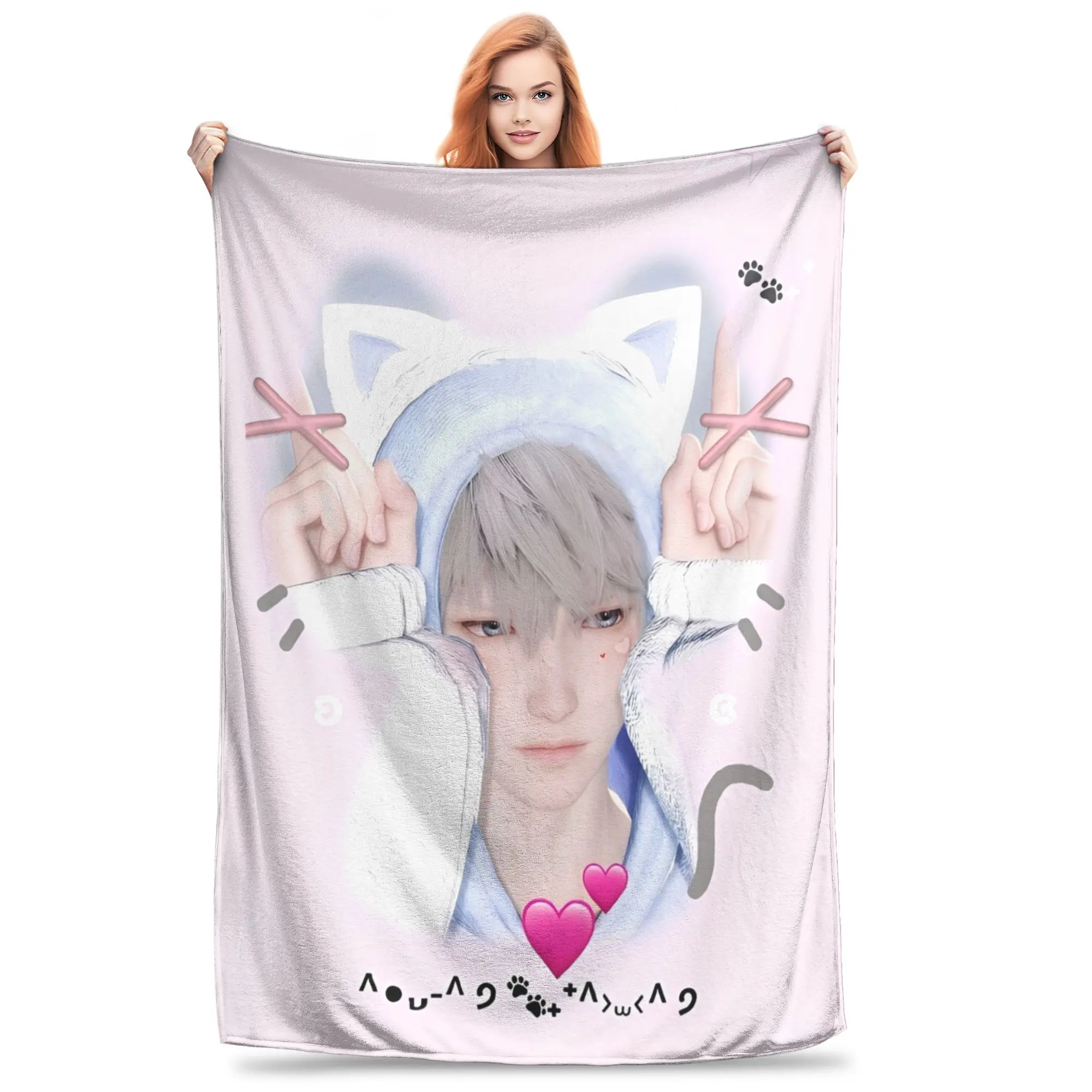 Одеяло для игр Love and Deepspace, флисовое супермягкое одеяло для автомобиля, дивана, кровати, коврика
Одеяло для игр Love and Deepspace, флисовое супермягкое одеяло для автомобиля, дивана, кровати, коврика