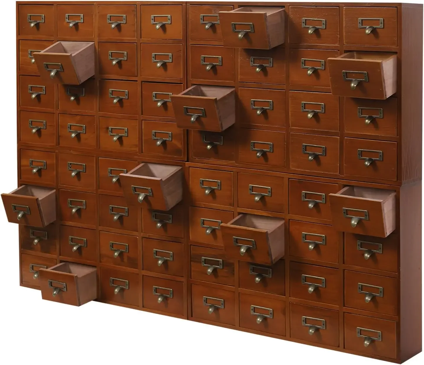 Vintage Wooden Apothecary Cabinet Drawer Organizer Library Card Catalog Storage Box Desk Medicine Herb Office Home
Vintage Wooden Apothecary Cabinet Drawer Organizer Library Card Catalog Storage Box Desk Medicine Herb Office Home