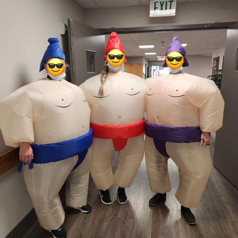 Sumo Wrestler Cosplay Inflatable Suit Set Adult Wrestler Costume Halloween Party Funny Inflatable Costume Birthday Gift
Sumo Wrestler Cosplay Inflatable Suit Set Adult Wrestler Costume Halloween Party Funny Inflatable Costume Birthday Gift