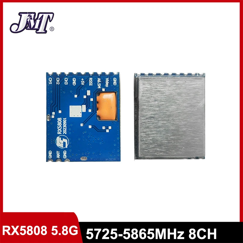 JMT RX5808 5.8G RC FPV Wireless Audio Video Receiver Module 8Channel Audio Video Receiver Board for SPI Control Board System RC
JMT RX5808 5.8G RC FPV Wireless Audio Video Receiver Module 8Channel Audio Video Receiver Board for SPI Control Board System RC