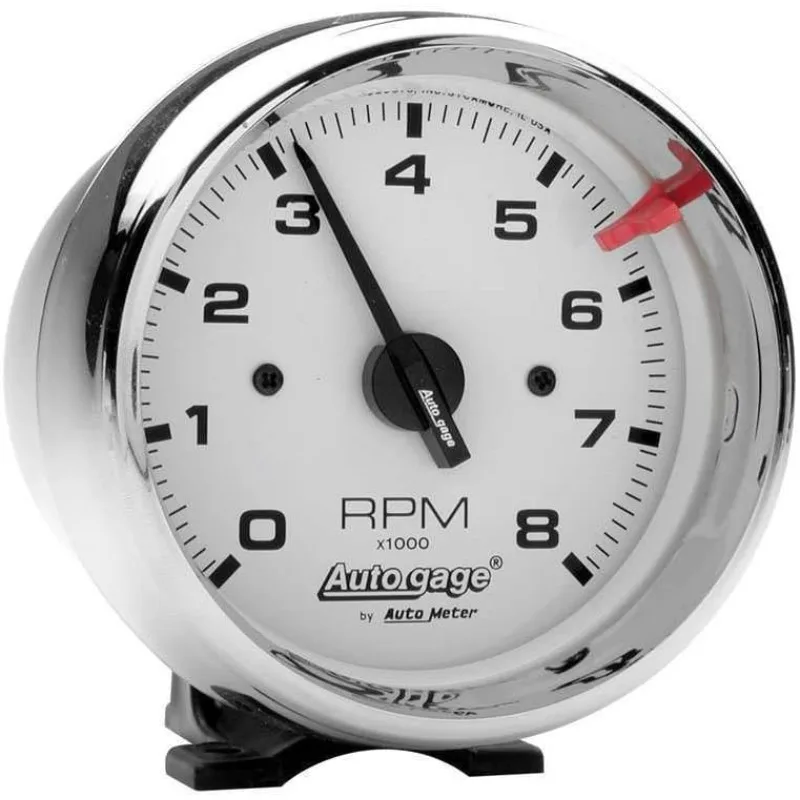 AUTO METER 2304 Autogage White Face Tachometer,3.750 in.
AUTO METER 2304 Autogage White Face Tachometer,3.750 in.