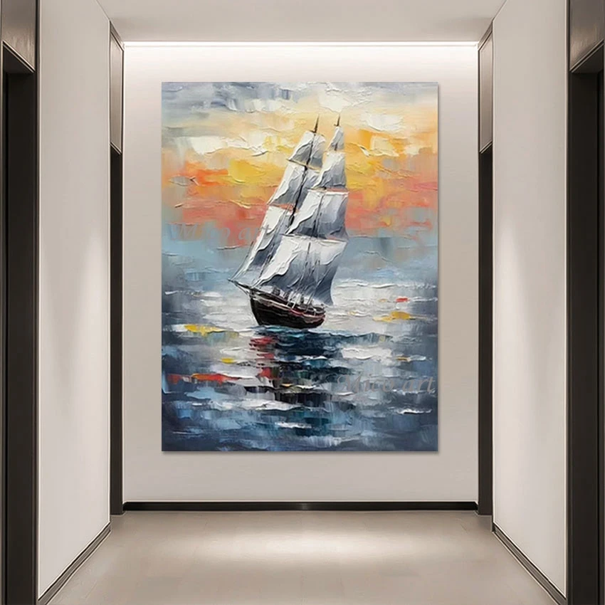 Абстрактная картина Sailboat, высокое качество, акриловая картина, льняной холст, искусство, оптовая продажа 3d картины, Безрамная картина, морской пейзаж, картина на стену, подарок
Абстрактная картина Sailboat, высокое качество, акриловая картина, льняной холст, искусство, оптовая продажа 3d картины, Безрамная картина, морской пейзаж, картина на стену, подарок