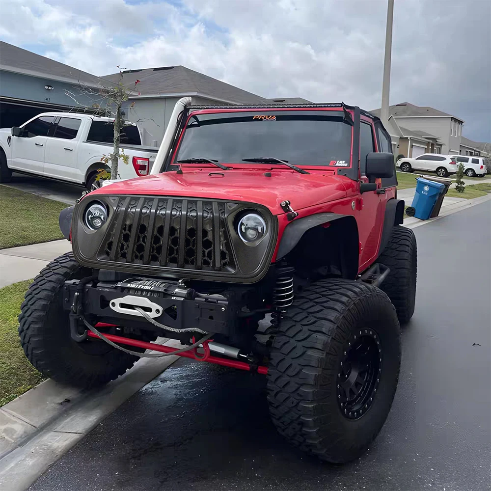 Lantsun JL1199 Front Face Grille ABS Grill Front Hood Grille Grid for Jeep for Wrangler JL2018+
Lantsun JL1199 Front Face Grille ABS Grill Front Hood Grille Grid for Jeep for Wrangler JL2018+
