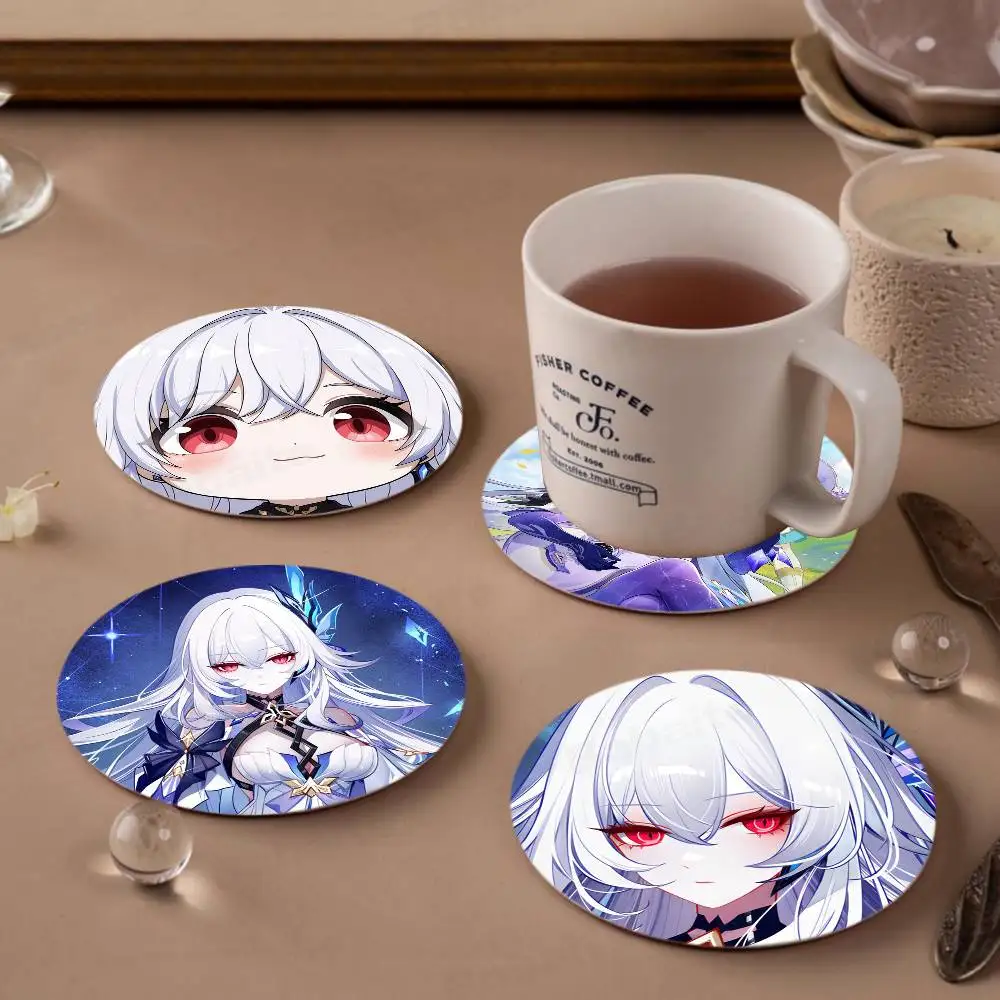 Game Genshin Impact Skirk Round Coasters Insulated Durable Cups Coffee Coaster Plate Mats Home and Decoration Kitchen Utensils
Game Genshin Impact Skirk Round Coasters Insulated Durable Cups Coffee Coaster Plate Mats Home and Decoration Kitchen Utensils