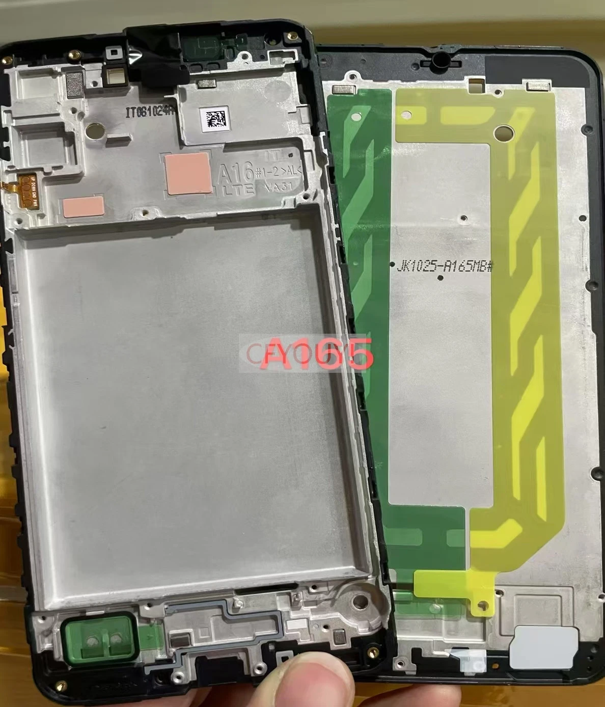 Средняя рамка корпуса ЖК-дисплея, панель для Samsung Galaxy A16 A165 A166B A166P, передняя панель, задняя часть корпуса, запасная часть
Средняя рамка корпуса ЖК-дисплея, панель для Samsung Galaxy A16 A165 A166B A166P, передняя панель, задняя часть корпуса, запасная часть