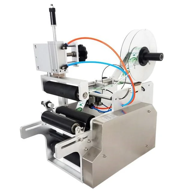 SY-80 Semi Automatic Sensor Round Bottle Sticker Labeling Machine
SY-80 Semi Automatic Sensor Round Bottle Sticker Labeling Machine