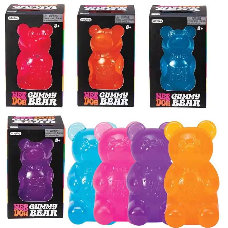 NeeDoh Cute Gummy Bear Maltose Soft Squeeze Blind Box Toy Animal Shaped Squishy Fidget Toy Stress Relief All Ages 3 and Up
NeeDoh Cute Gummy Bear Maltose Soft Squeeze Blind Box Toy Animal Shaped Squishy Fidget Toy Stress Relief All Ages 3 and Up