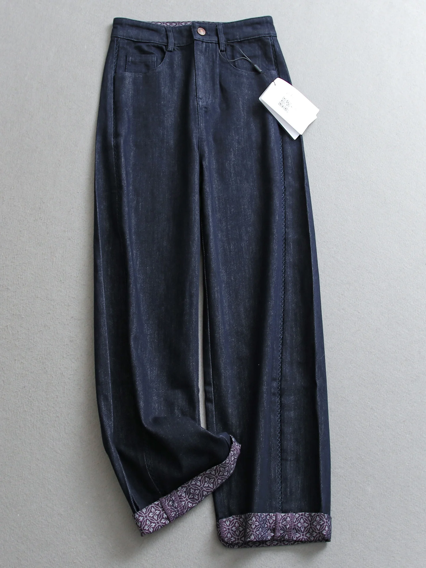 High Waist Loose Straight Leg Jeans Women's Wide Leg Pants Color Block Print Casual Spring New Style Breathable Comfortable
High Waist Loose Straight Leg Jeans Women's Wide Leg Pants Color Block Print Casual Spring New Style Breathable Comfortable
