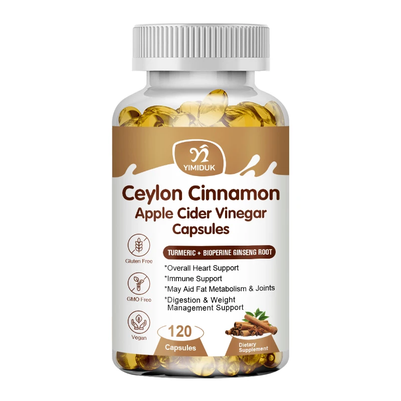 Natural Ceylon Cinnamon Capsules Nutritional Supplement - Support Joints, Bones, Anti-Inflammatory Support, Antioxidants
Natural Ceylon Cinnamon Capsules Nutritional Supplement - Support Joints, Bones, Anti-Inflammatory Support, Antioxidants