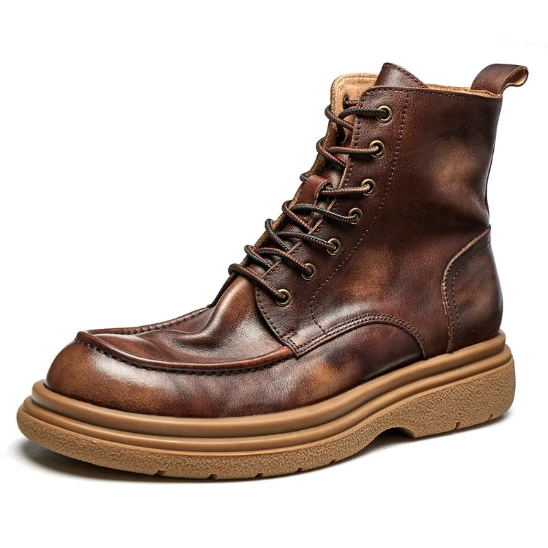 Soft Leather Mens Chelsea Boots Luxury Genuine Leather Fashion Platform 2024 Retro Designer Comfortable Ankle Social Shoes Man
Soft Leather Mens Chelsea Boots Luxury Genuine Leather Fashion Platform 2024 Retro Designer Comfortable Ankle Social Shoes Man