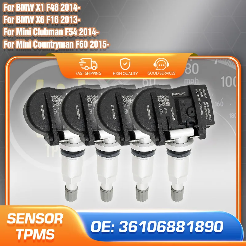 36106881890 Car TPMS Sensor Tire Pressure Sensor For Mini F54 F55 F56 F57 F60 BMW X1 F48 X2 F39 BMW X5 F15 F85 X6 F16 F86 Parts
36106881890 Car TPMS Sensor Tire Pressure Sensor For Mini F54 F55 F56 F57 F60 BMW X1 F48 X2 F39 BMW X5 F15 F85 X6 F16 F86 Parts