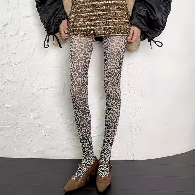 Fashion Wild Leopard Print Women's Pantyhose Thin High Elasticity Hottie Sexy Personality Tights
Fashion Wild Leopard Print Women's Pantyhose Thin High Elasticity Hottie Sexy Personality Tights