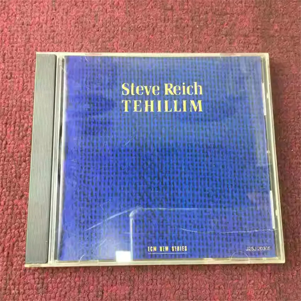 CD 'ECM STEVE REICH 'This Is The ECM New Series Release of Steve Reich’s Tehillim, A Landmark Work of 20th-century Minimali
CD 'ECM STEVE REICH 'This Is The ECM New Series Release of Steve Reich’s Tehillim, A Landmark Work of 20th-century Minimali