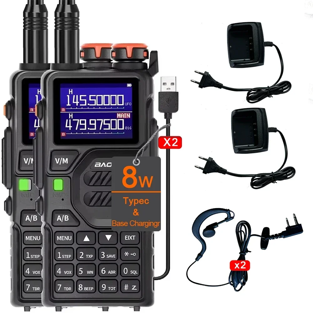 Baofeng Частота 999 каналов NOAA FM Type-C Рация дальнего действия UV-K5 PLUS Многодиапазонная рация 8 Вт Беспроводная копия Двусторонняя любительская радиостанция
Baofeng Частота 999 каналов NOAA FM Type-C Рация дальнего действия UV-K5 PLUS Многодиапазонная рация 8 Вт Беспроводная копия Двусторонняя любительская радиостанция