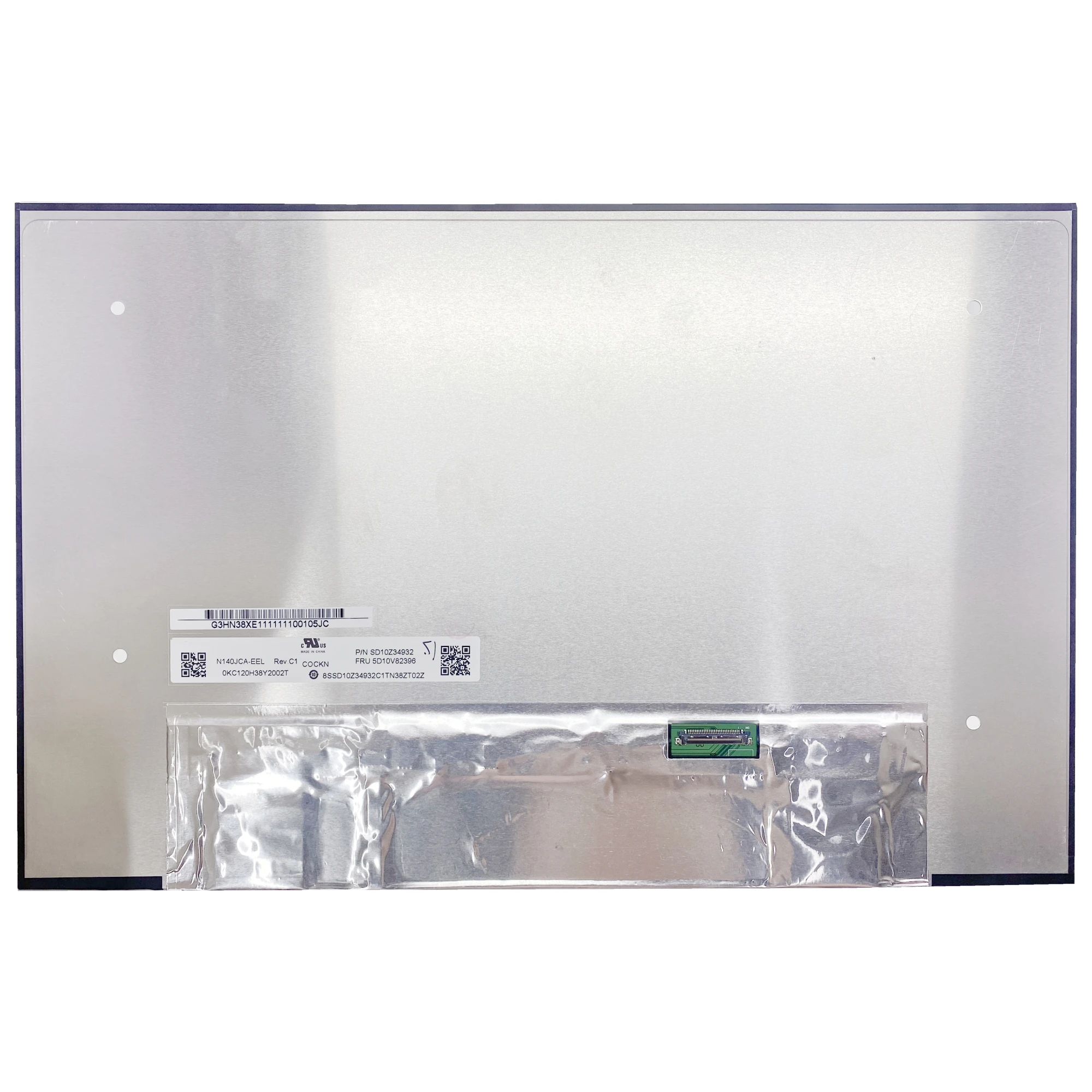N140JCA-EEL Rev.C1 N140JCA EEL 14.0'' IPS Laptop LCD Screen Display Panel Replacement 1920*1200 EDP 30 Pins
N140JCA-EEL Rev.C1 N140JCA EEL 14.0'' IPS Laptop LCD Screen Display Panel Replacement 1920*1200 EDP 30 Pins