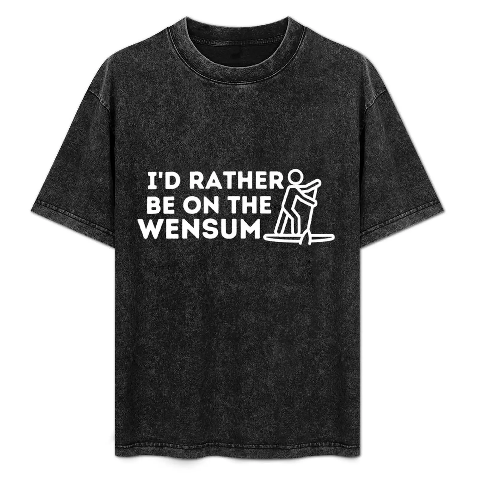 I'd rather be on the wensum T-Shirt Casual Minimalist Short Sleeve Top
I'd rather be on the wensum T-Shirt Casual Minimalist Short Sleeve Top