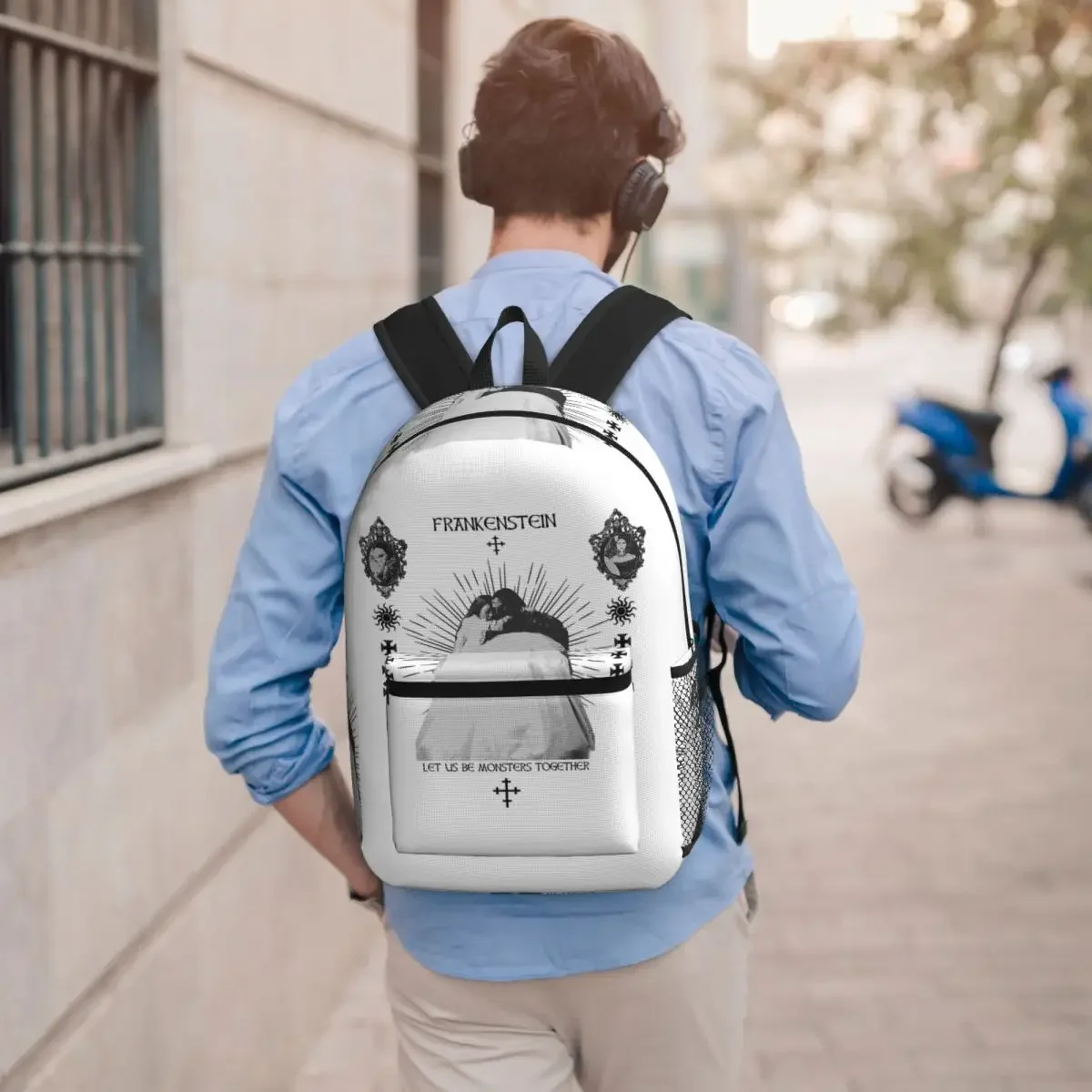 Frankenstein And Bride Movie Backpack Student BookBag Kids School Bag Laptop Shoulder Bags for Men Women
Frankenstein And Bride Movie Backpack Student BookBag Kids School Bag Laptop Shoulder Bags for Men Women