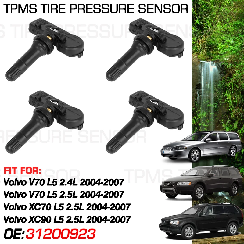 For Volvo V70 S60 Volvo XC70 70 Volvo XC90 90 2004-2007 2005 Accessories 315MHz Tire Pressure Monitor 31200923 3074899 31302096
For Volvo V70 S60 Volvo XC70 70 Volvo XC90 90 2004-2007 2005 Accessories 315MHz Tire Pressure Monitor 31200923 3074899 31302096